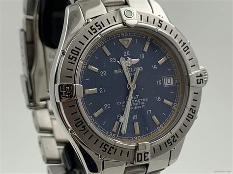 breitling colt automatic 2002|Breitling colt automatic 44mm blue.